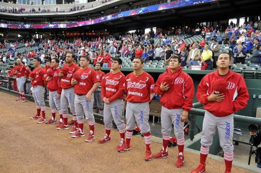 Diablos Rojos en su visita a Rangers de Texas