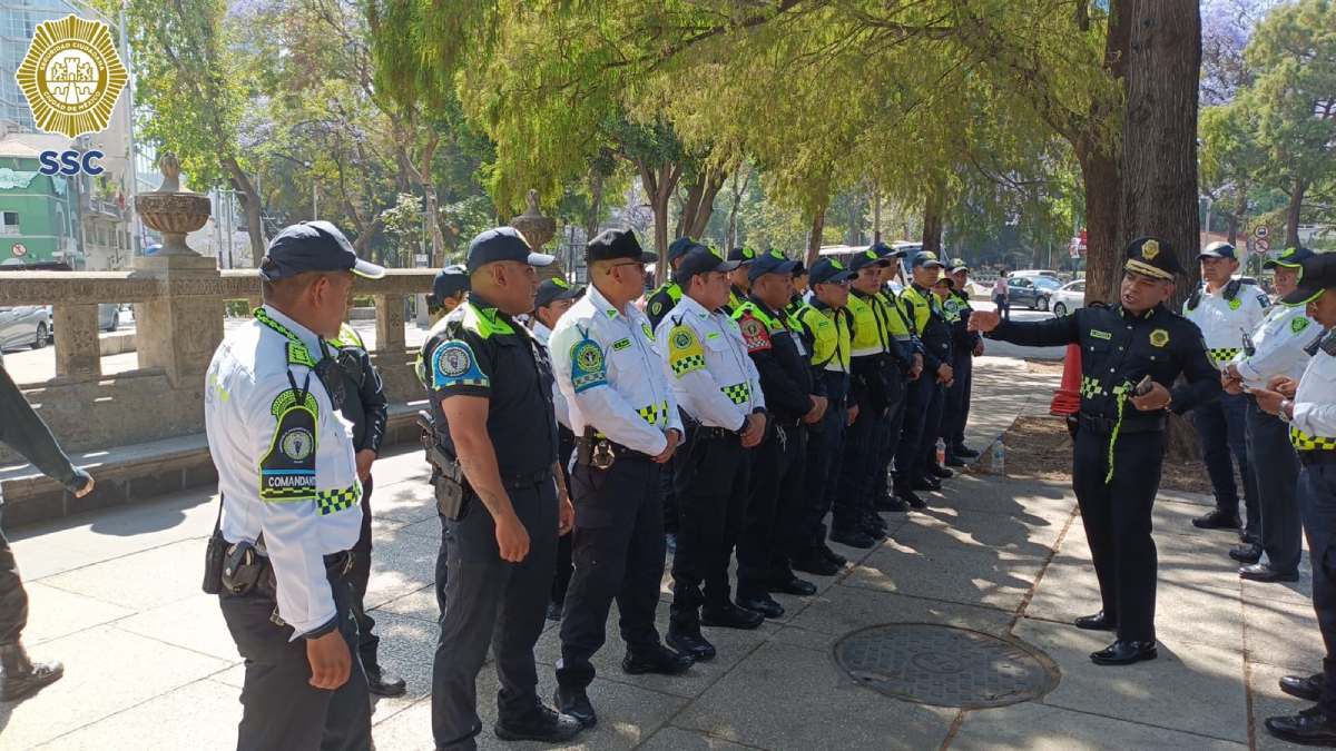 La Policía resguardara la seguridad y el orden en todo momento.