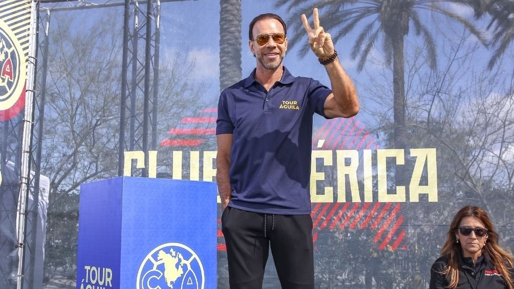 Zague en la previa a su homenaje en California