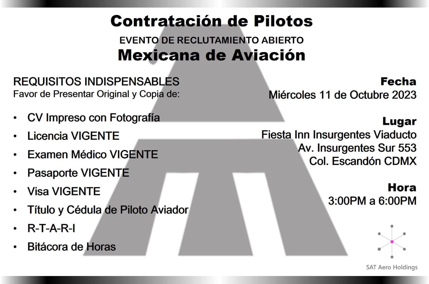 La empresa texana también capacitó al personal de los aviones.