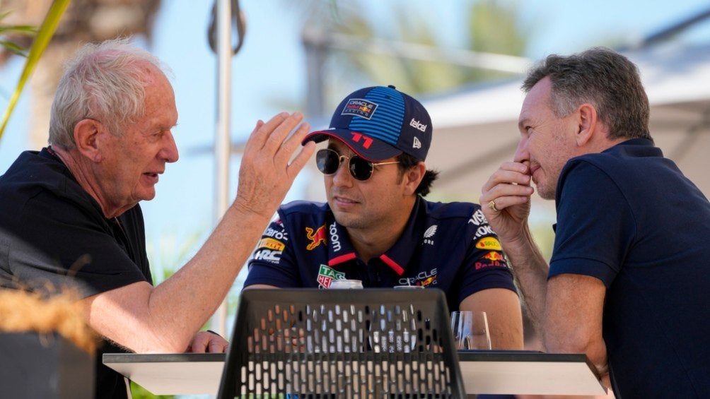 Horner, Checo y Horner en Bahréin