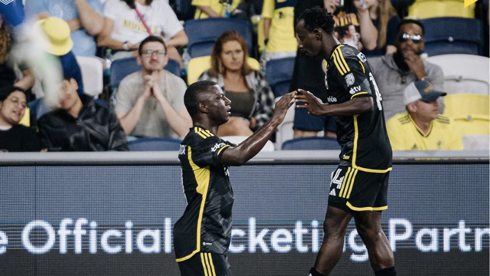 Columbus celebra un gol en la MLS