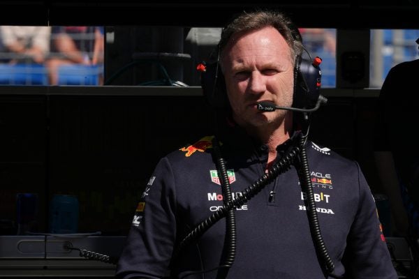 Christian Horner durante un Gran Premio