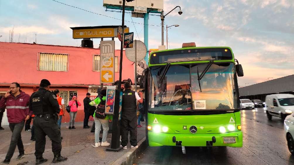 Se habilitaron unidades RTP para ofrecer servicio provisional de Consulado a Politécnico. 