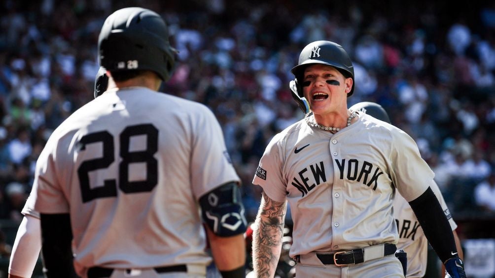 Alex Verdugo se estrenó con los Yankees