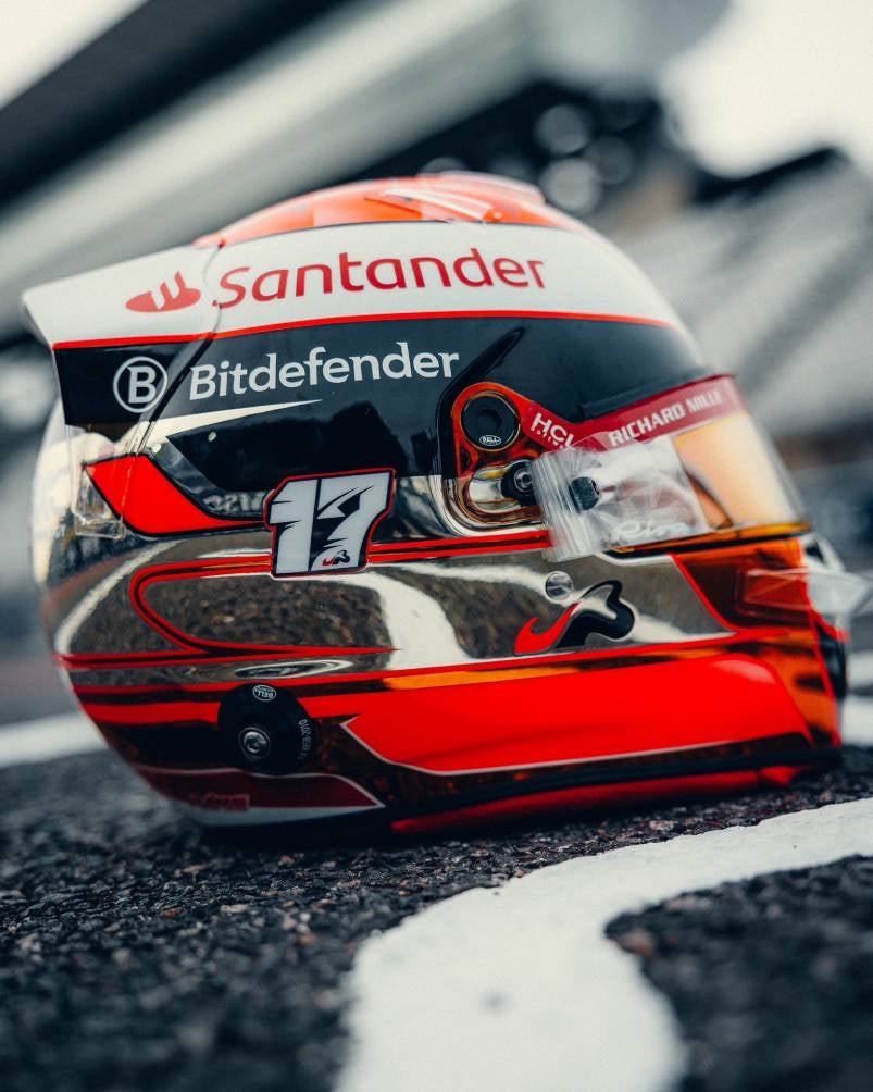 Así es el casco que Leclerc usará en Suzuka