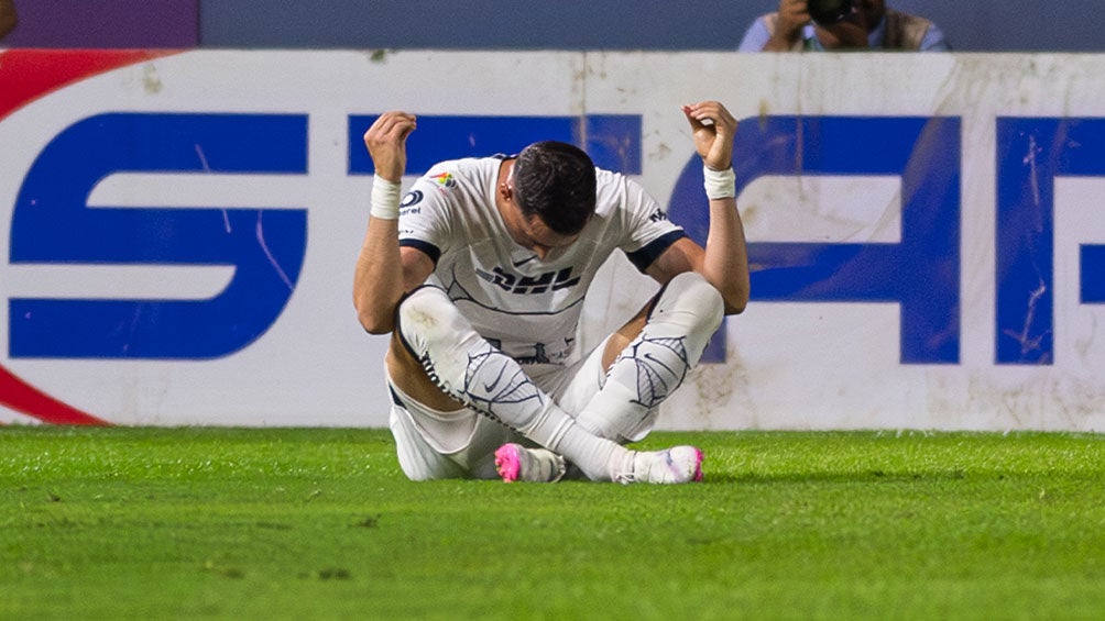 Funes Mori por fin marcó un gol como universitario