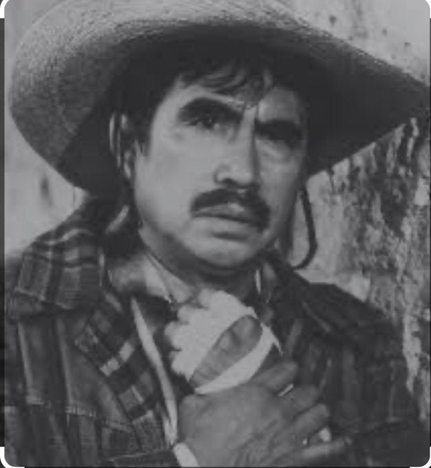 Ernesto Cruz en sus inicios como actor