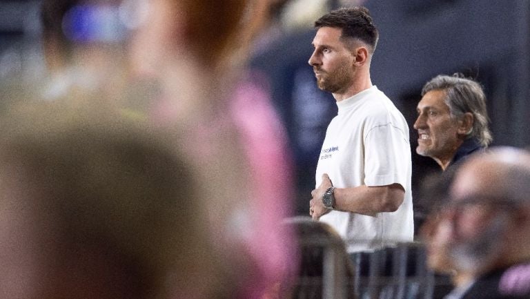 Messi no jugó la ida en Miami