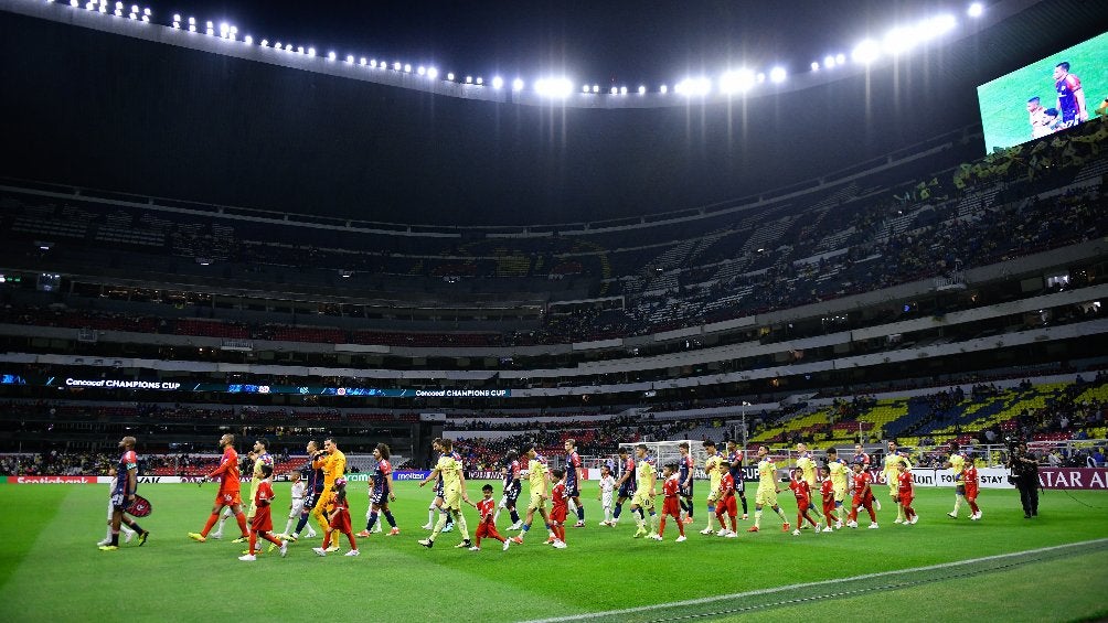 Vuelta entre América y New England presentó mala entrada en el Estadio Azteca