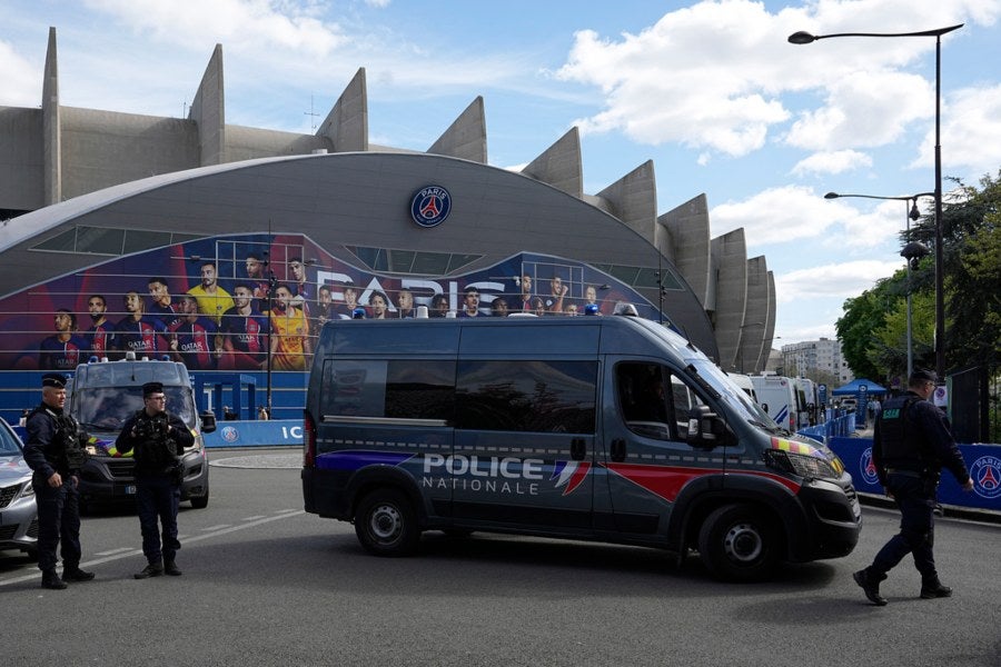 Seguridad en el Parc Des Princes