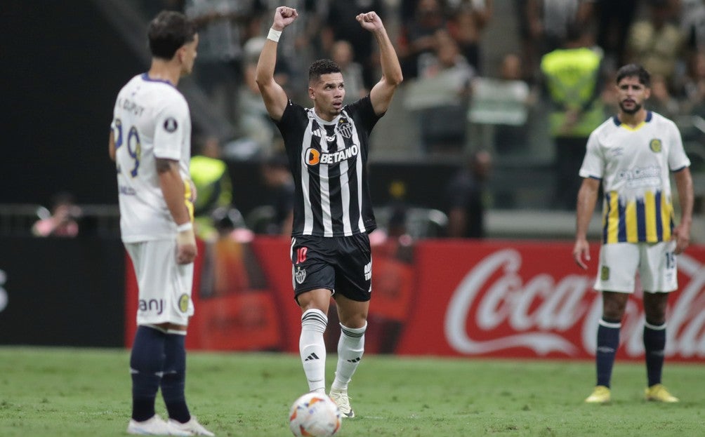 Atlético Mineiro celebra lavictoria 