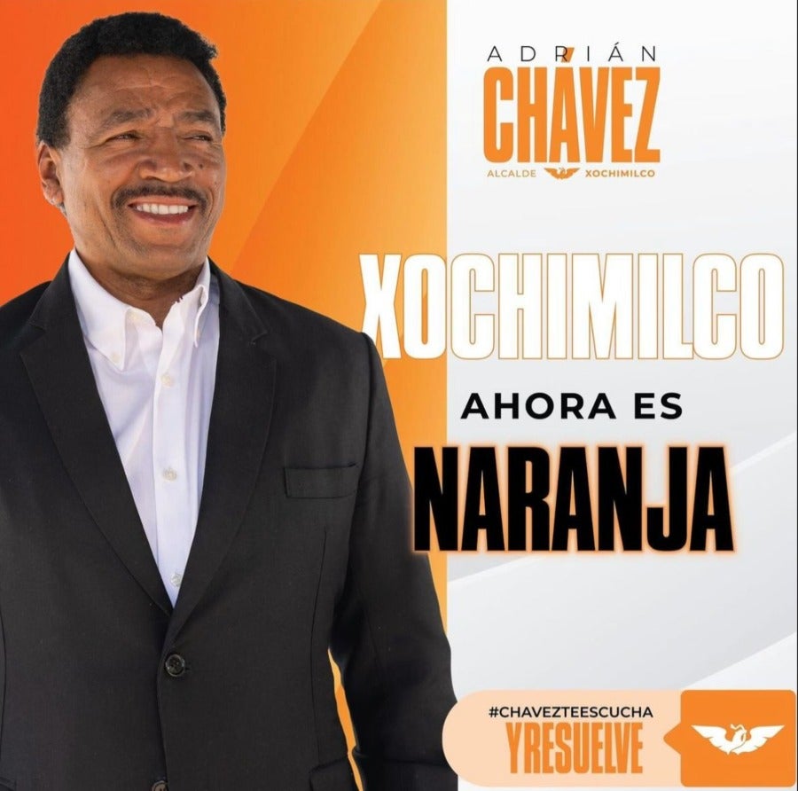 Adrián Chávez, candidato a la Alcaldía Xochimilco