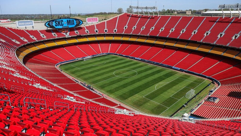 Arrowhead Stadium de los Chiefs recibió a Lionel Messi e Inter Miami