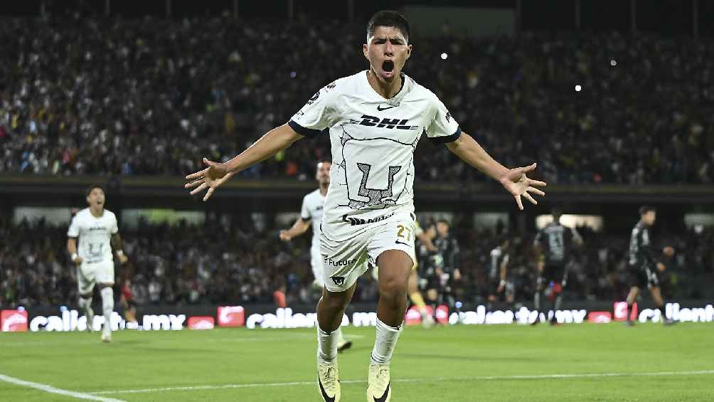 ¡Se estrena con Pumas! Piero Quispe marca su primer gol en la Liga MX