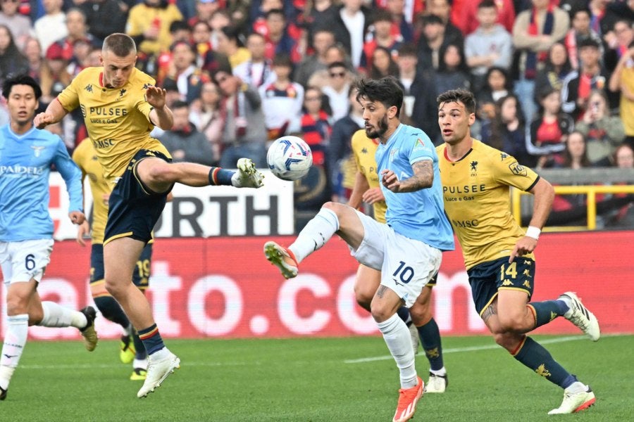 Lazio venció 0-1 a Genoa