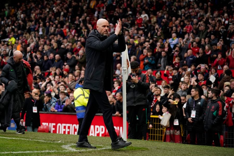 Erik Ten Hag, DT de Manchester United