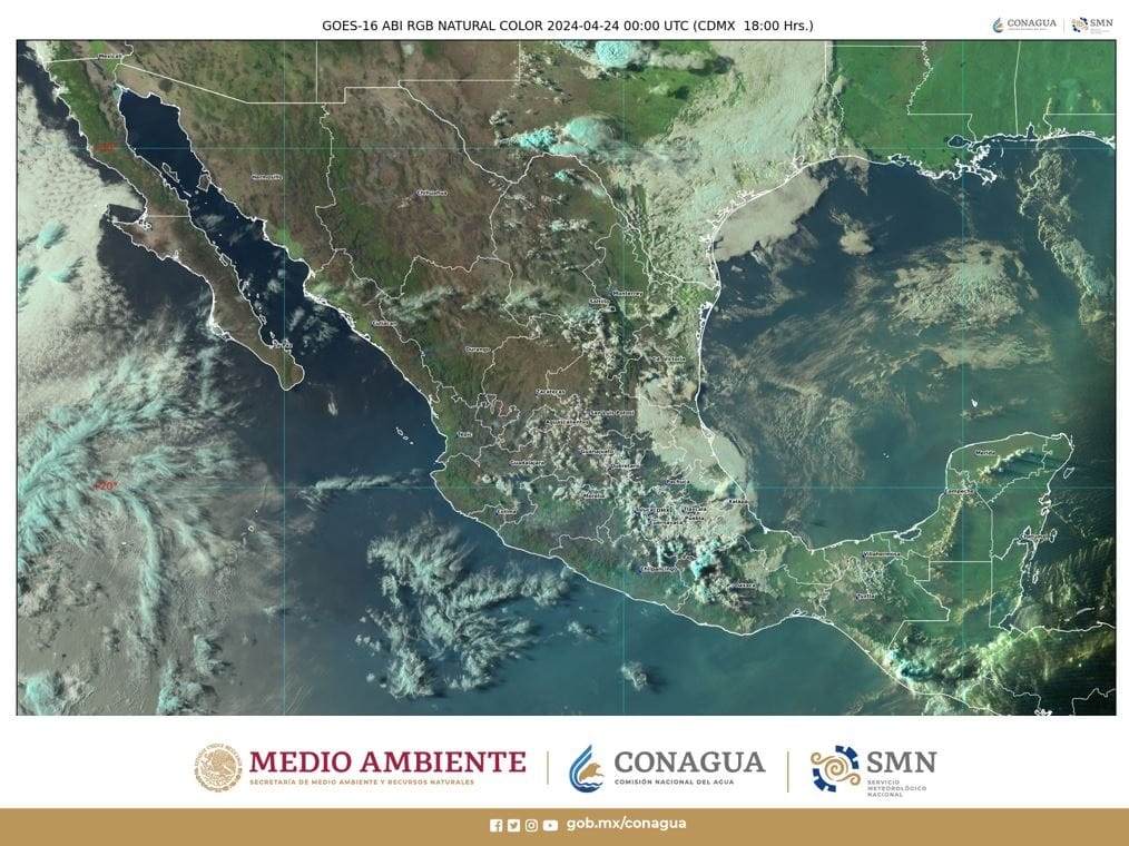 El calor dominará en gran parte del territorio nacional.