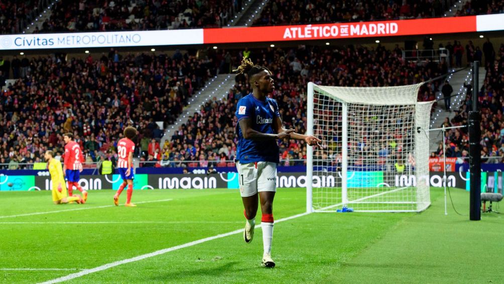 Iñaki Williams anotó el único gol del Athletic