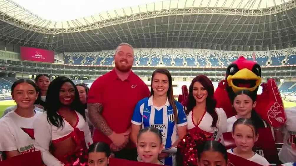 Daniela Solís, jugadora de Rayadas, anuncia pick de los Cardinals en el Draft 2024