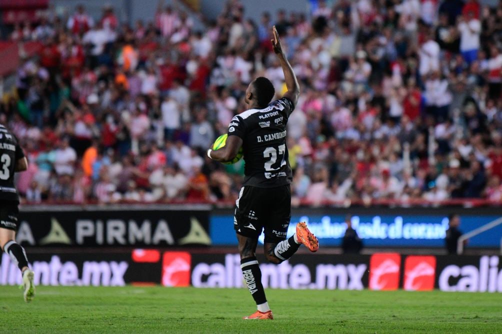 Cambindo llegó a ocho goles en el juego ante Rayados