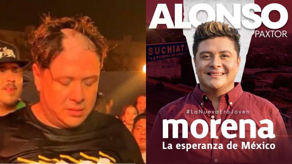 Rapan a candidato de Morena en pleno concierto de Grupo Firme