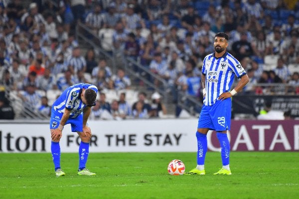 Jugadores de Rayados lamentan la derrota