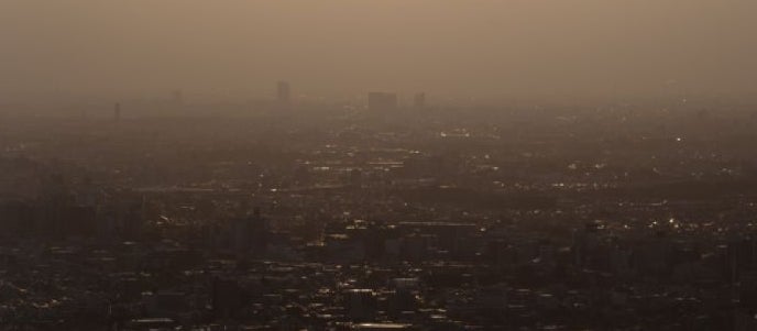 La contaminación es alta este viernes 3 de mayo.