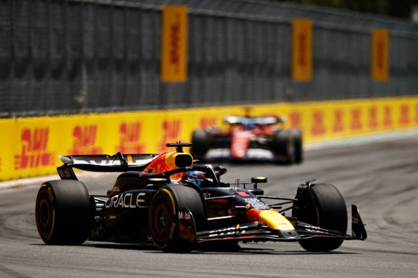 Verstappen ganó la sprint en Miami 