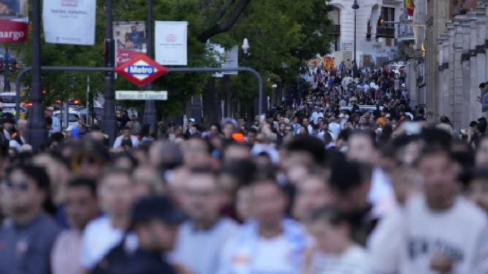 Abarrotan Cibeles