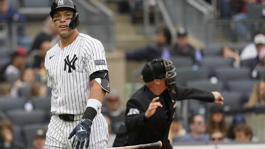 Primera expulsión para Aaron Judge