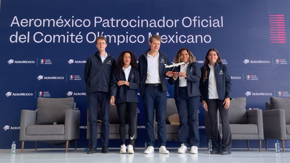 Aeroméxico y Comité Olímpico Mexicano llegan a acuerdo para apoyar a los atletas mexicanos