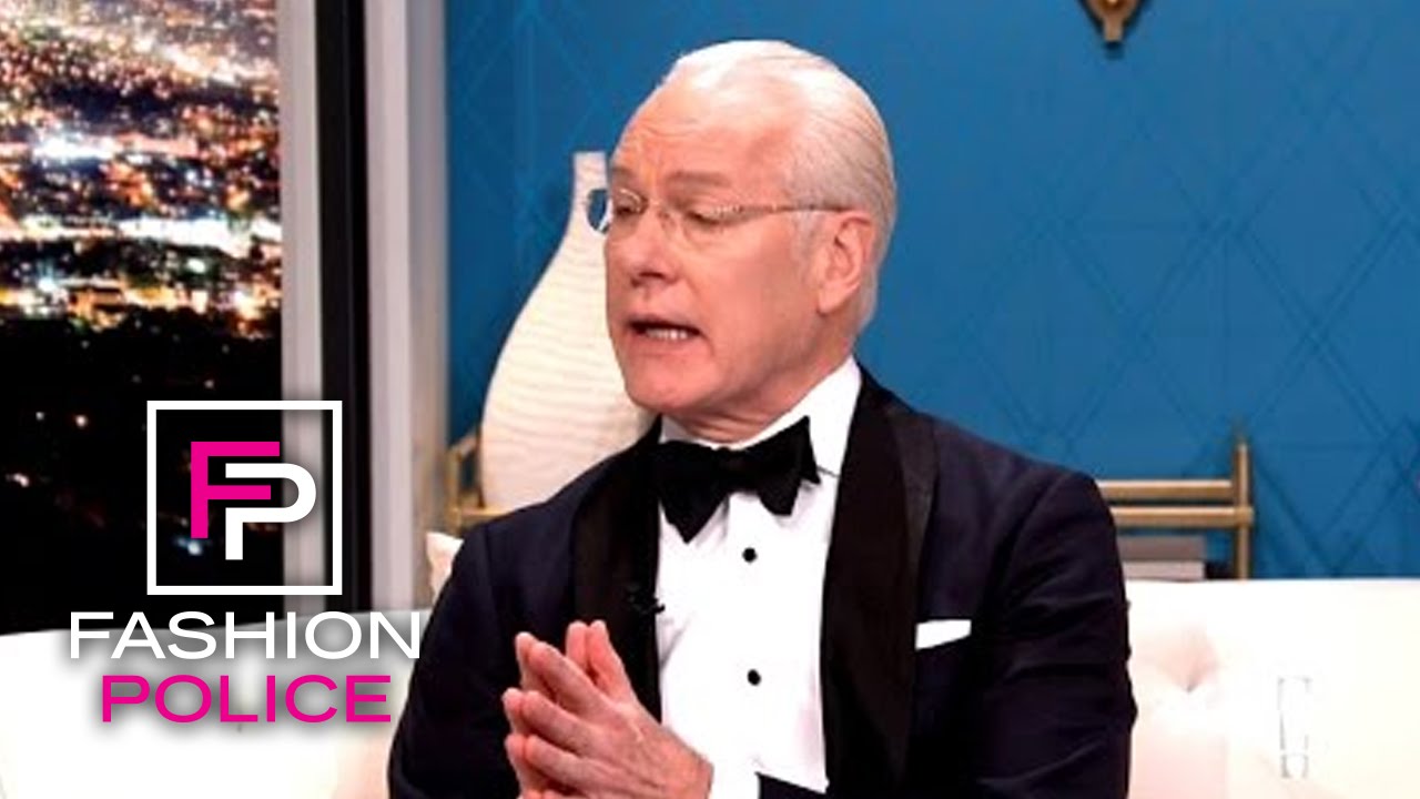 Tim Gunn en el programa Fashion Police 