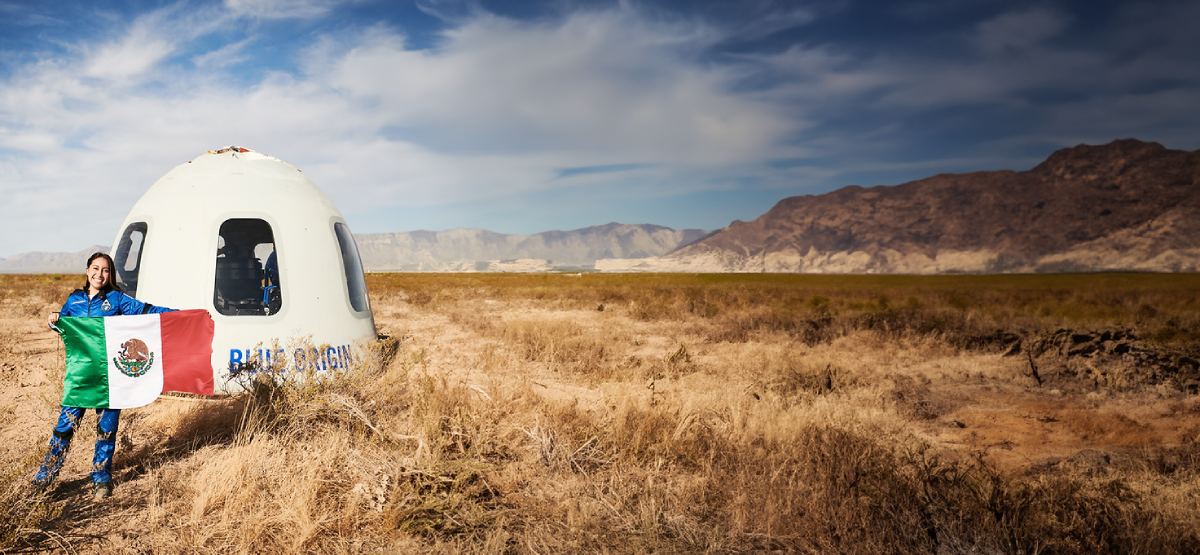 Katya Echazarreta ha hecho historia en el mundo espacial.