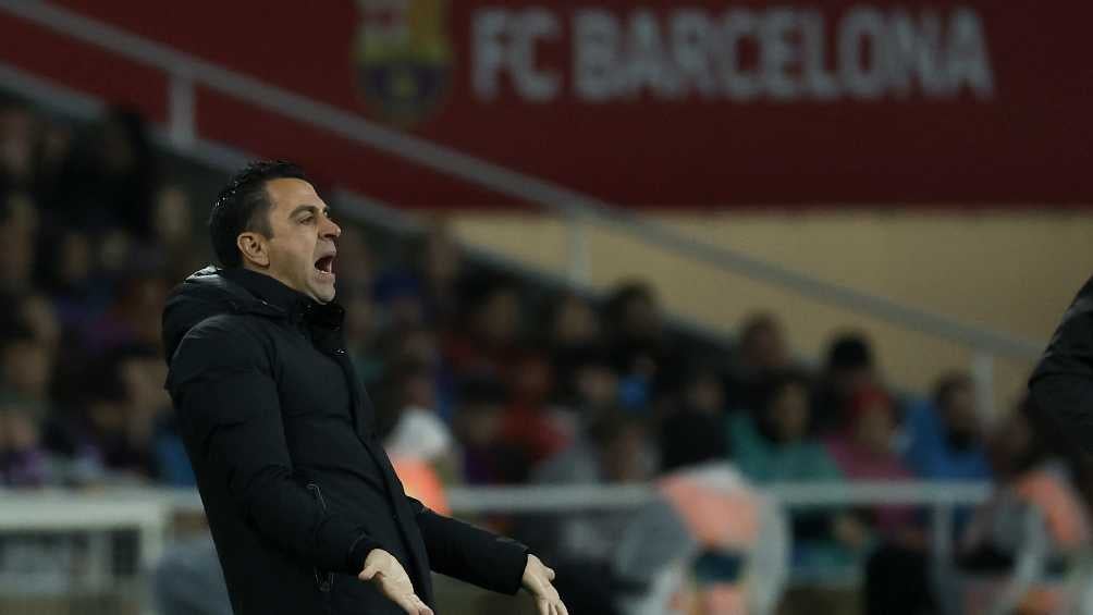 Xavi Hernández en un partido 