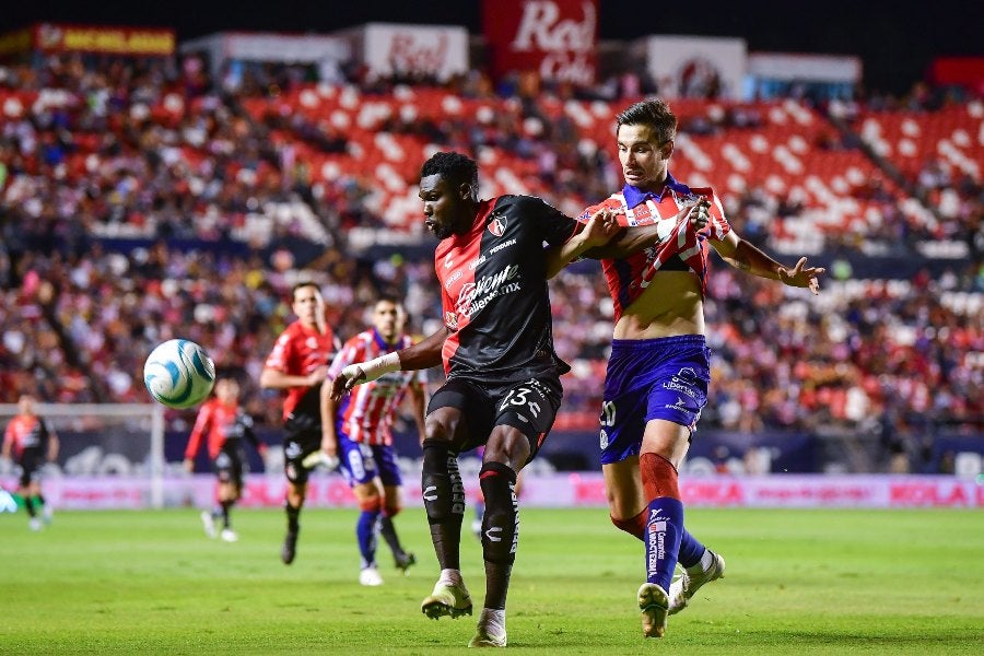 Jordi Caicedo con Atlas