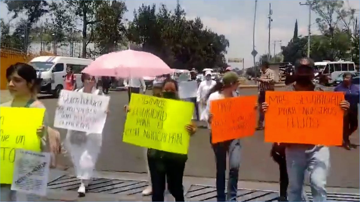 Padres de familia sólo piden seguridad para sus hijos.