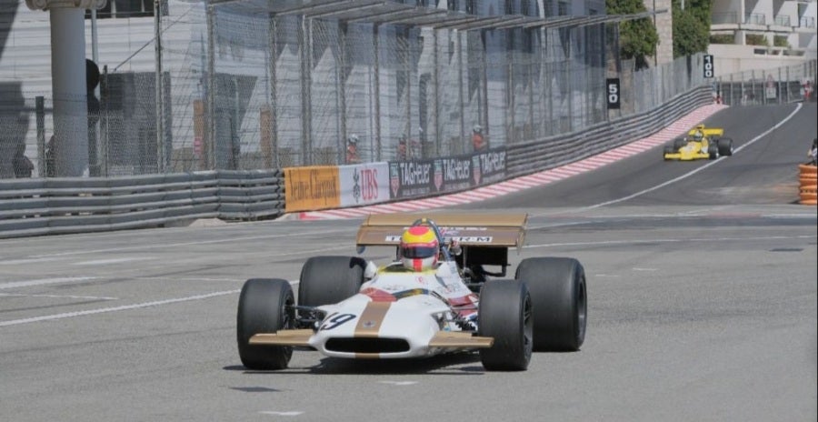 Adrián Fernández en el circuito de Mónaco
