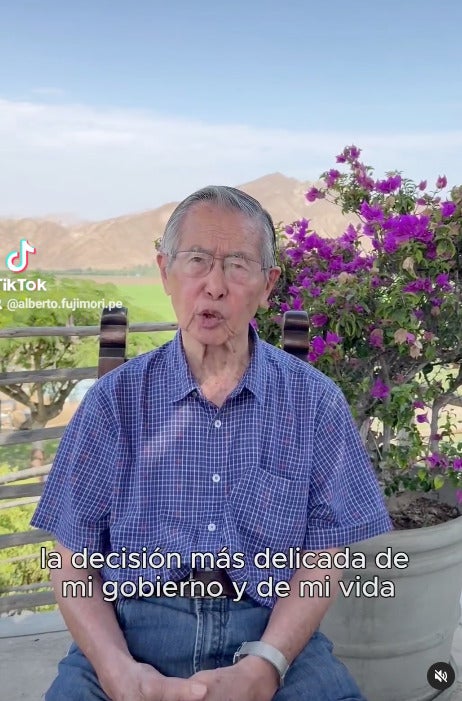 Luego de salir de prisión se dedicará a cuidar su salud.