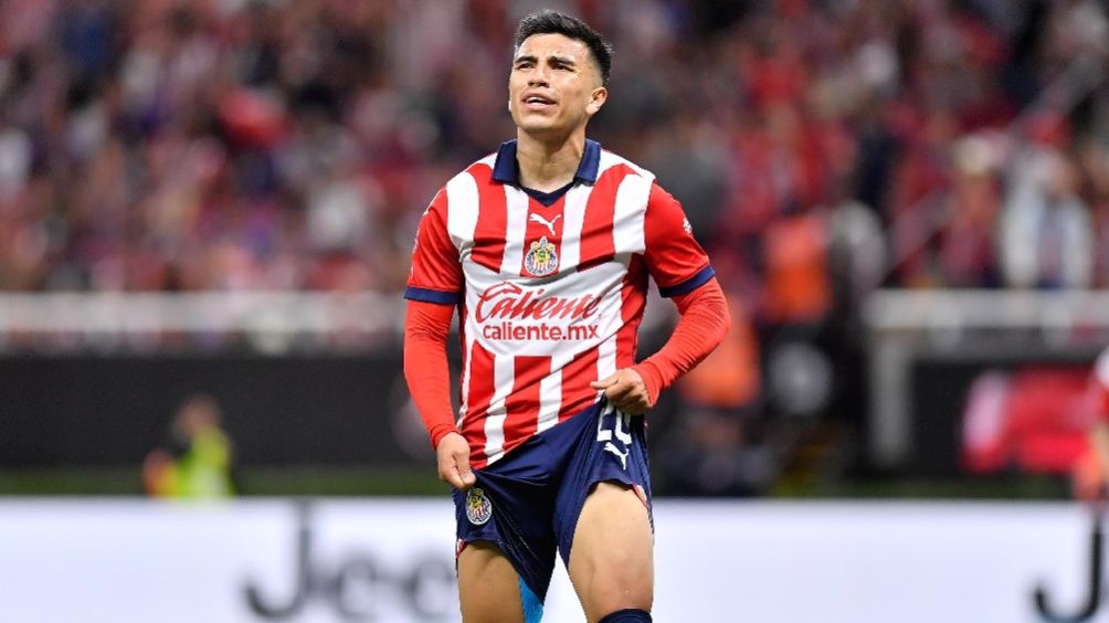 Beltrán con las Chivas