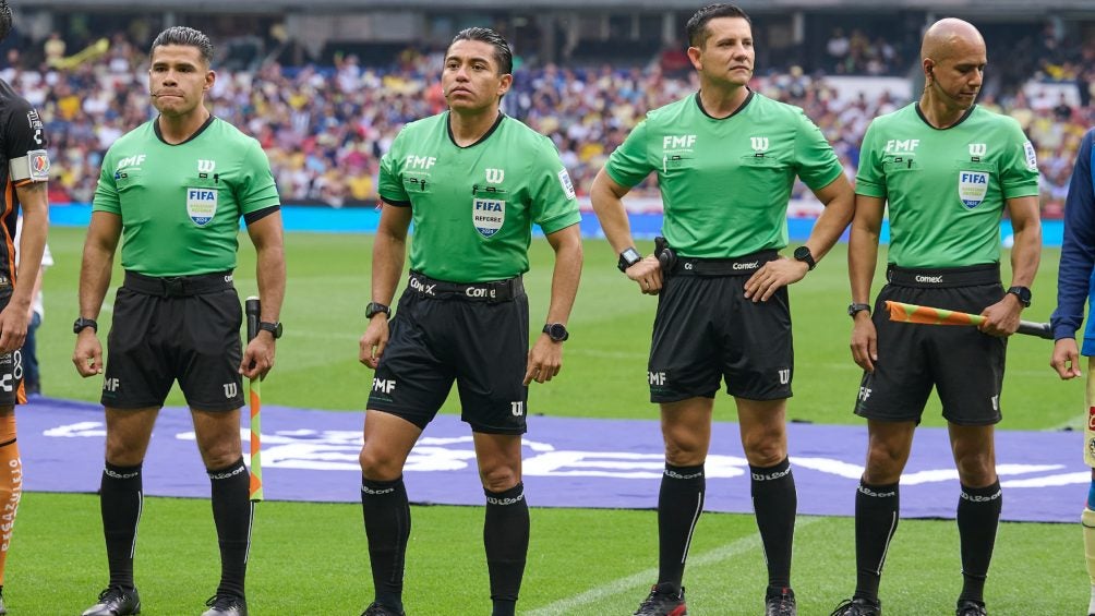 Cuerpo arbitral designado para del América vs Pachuca