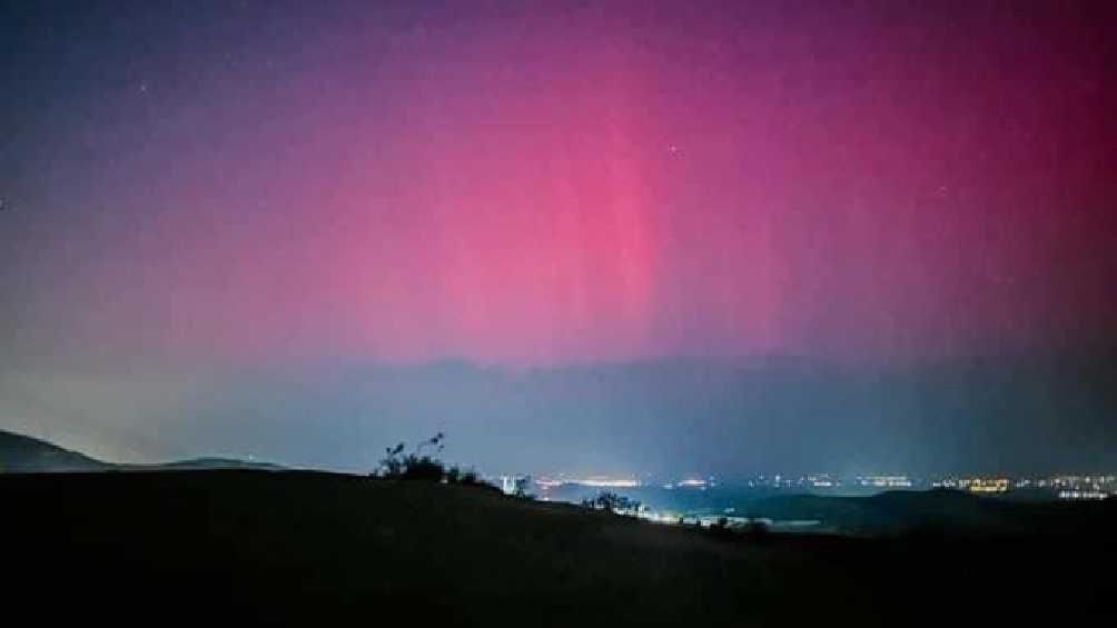 Fue la noche del pasado 10 de mayo que se pudieron ver las auroras boreales en México. 