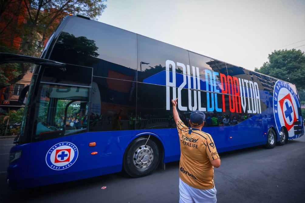 La llegada de Cruz Azul al Estadio Ciudad de los Deportes