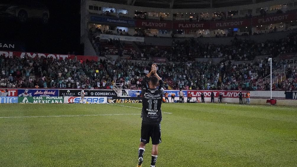 Elías agradecido por la fiel afición 