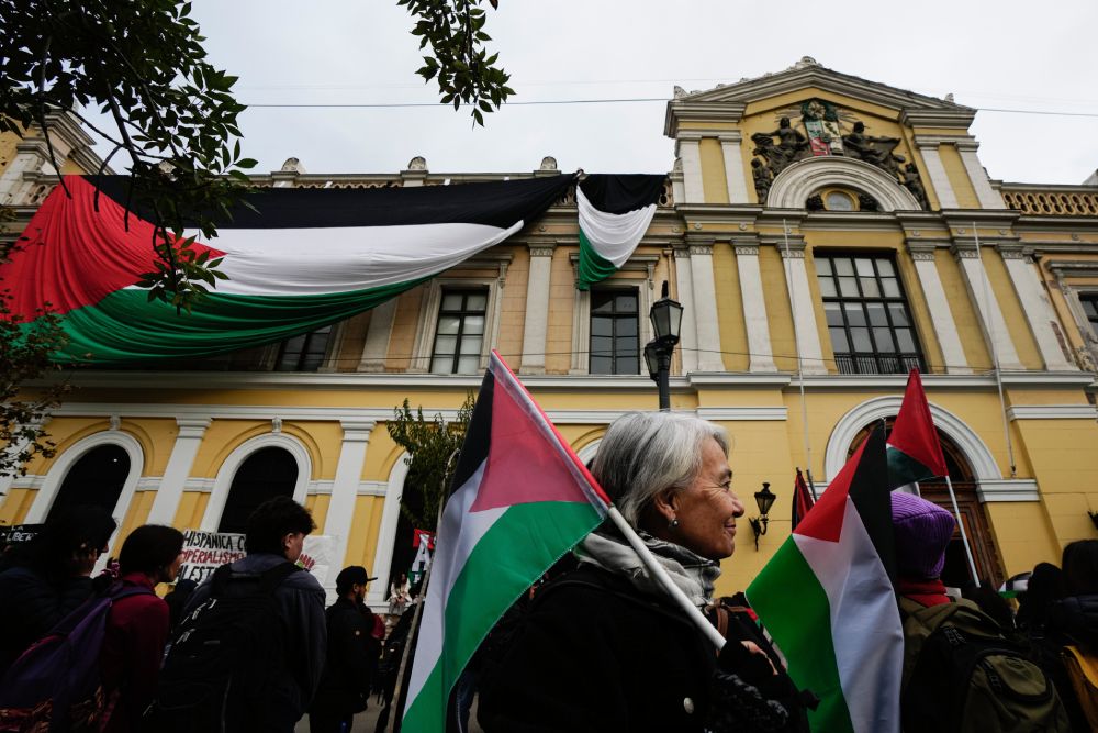 Las protestas en el mundo están creciendo por el apoyo a Palestina.