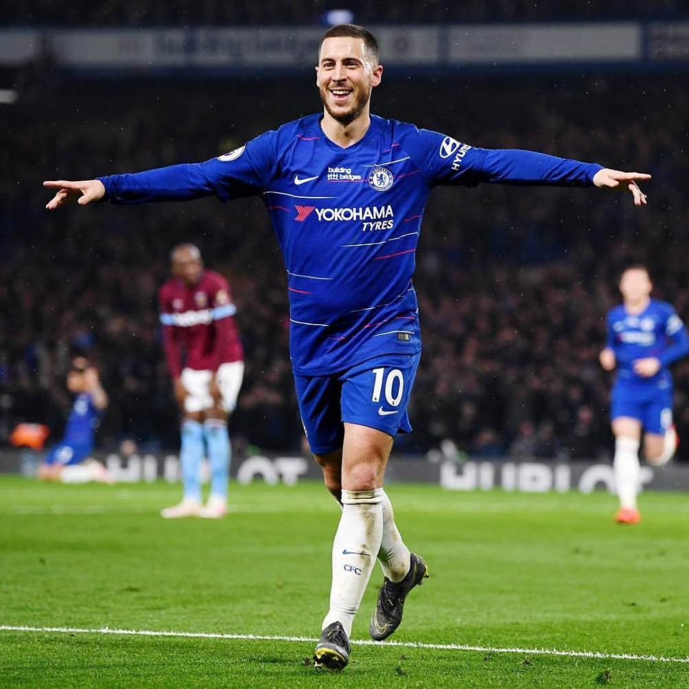 Hazard llegó a Real Madrid procedente de Chelsea