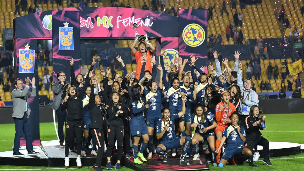 América Femenil ganó su primer título a Tigres