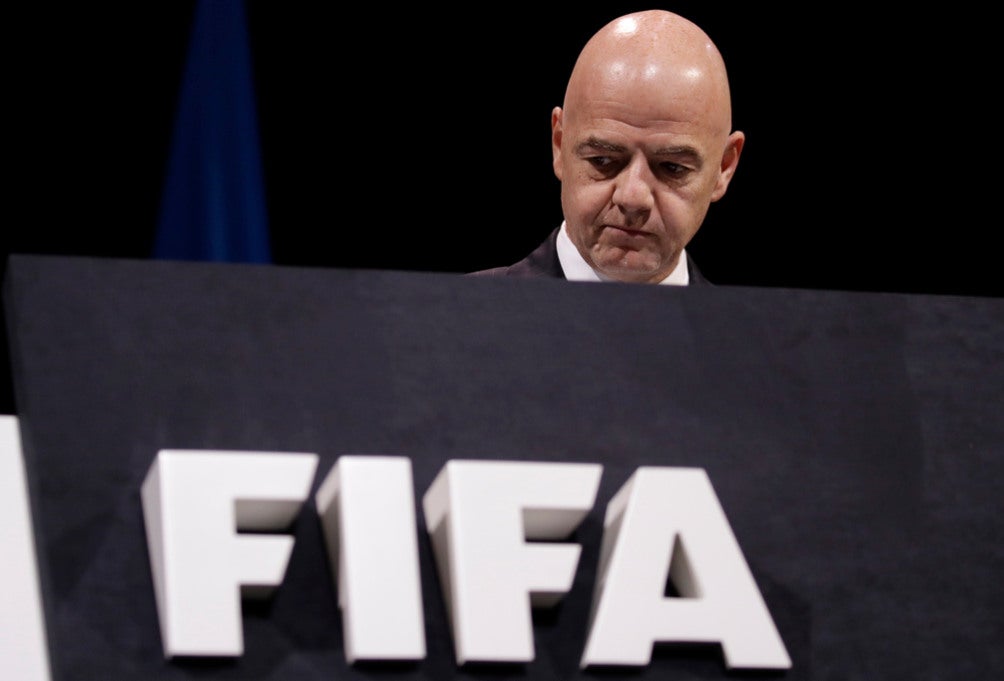 Gianni Infantino, presidente de la FIFA