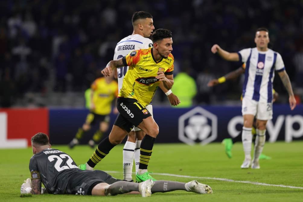 Rojas en la Copa Libertadores ante Talleres