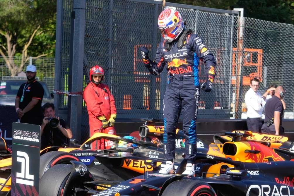 Verstappen se quedó con la pole position 